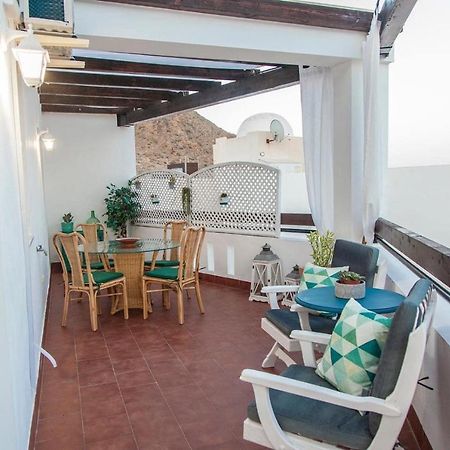 Coqueto Apartamento Con Vistas Al Mar Y Piscina Карбонерас Экстерьер фото